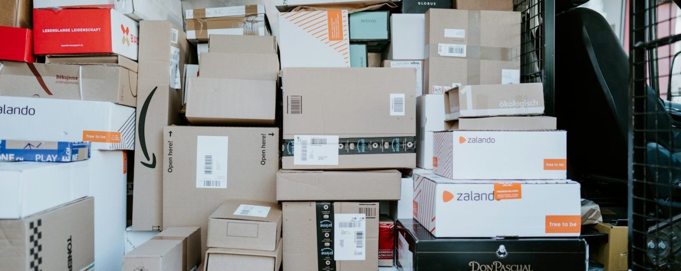 Pakketten PostNL, DHL, DPD, GLS